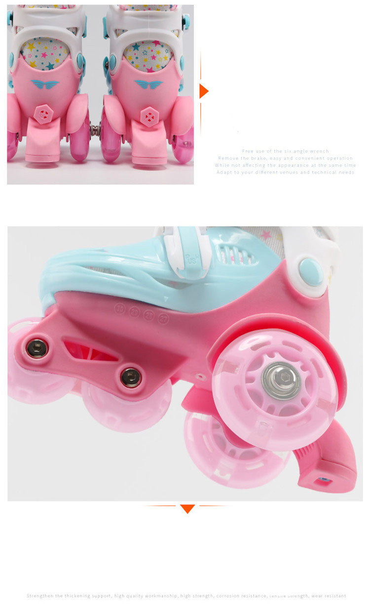 RollerZoomerz | The Adjustable 4-Wheel Rollerskates that Kids Love