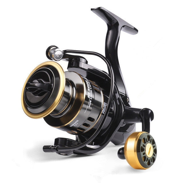 Spinning - HE500-7000 Drag 10kg Fishing Reel Metal/EVA Ball Grip Spool Spinning Reel