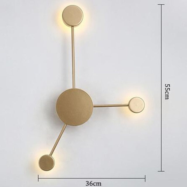 Molecular Wall Sconce Lamps | Modern Design