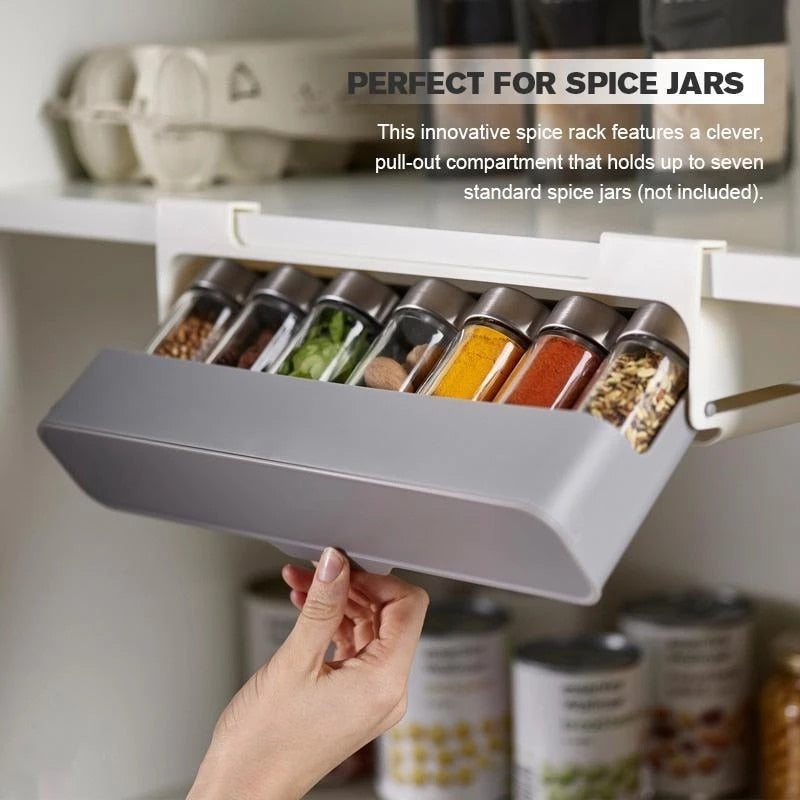 Under-Shelf Spice & Herb Drawer/Organizer