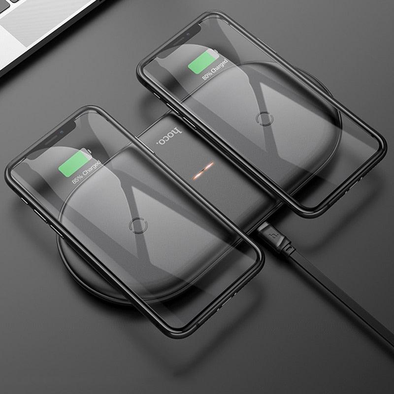 Fast Dual 2in1 Wireless Charger iPhone Samsung