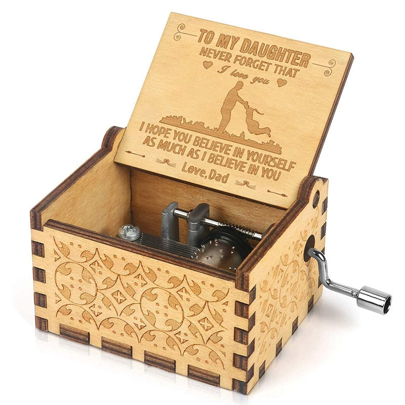 PreciousBox | Hand-Crank Precious Memories Music Gift Box