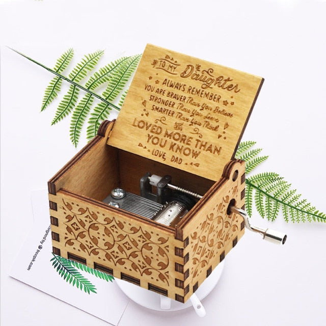 PreciousBox | Hand-Crank Precious Memories Music Gift Box