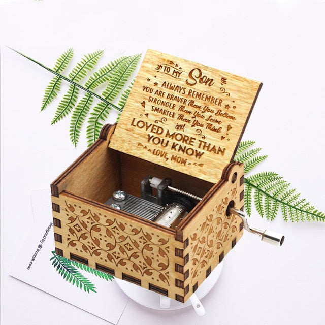 PreciousBox | Hand-Crank Precious Memories Music Gift Box