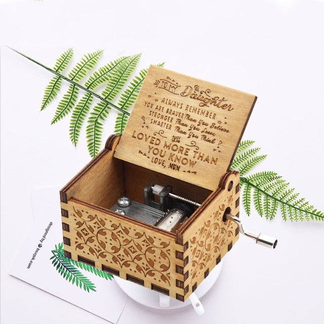 PreciousBox | Hand-Crank Precious Memories Music Gift Box