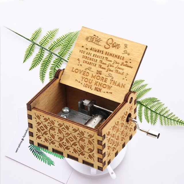 PreciousBox | Hand-Crank Precious Memories Music Gift Box