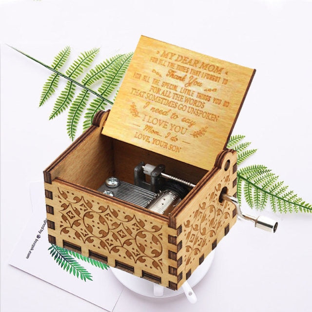 PreciousBox | Hand-Crank Precious Memories Music Gift Box