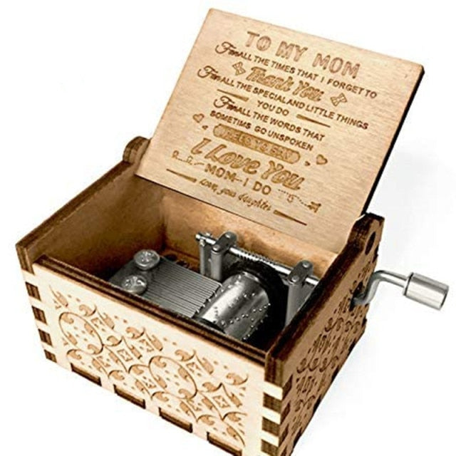 PreciousBox | Hand-Crank Precious Memories Music Gift Box