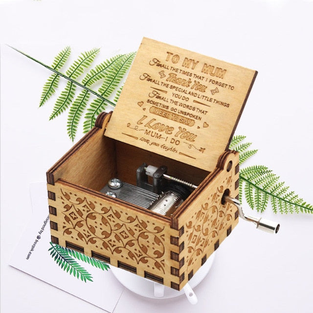 PreciousBox | Hand-Crank Precious Memories Music Gift Box