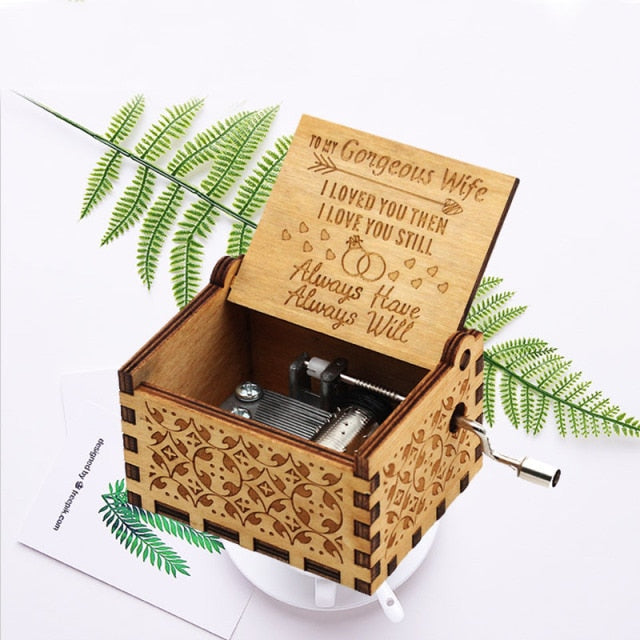 PreciousBox | Hand-Crank Precious Memories Music Gift Box