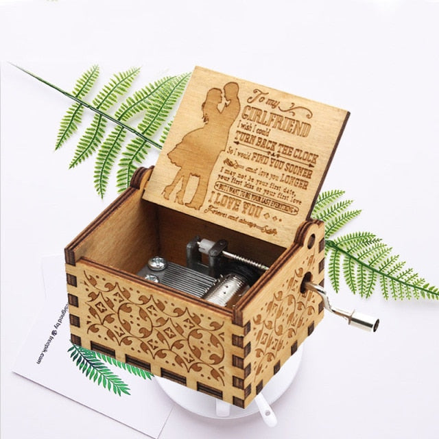 PreciousBox | Hand-Crank Precious Memories Music Gift Box