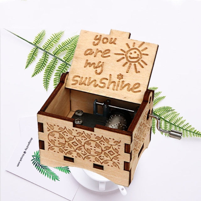 PreciousBox | Hand-Crank Precious Memories Music Gift Box