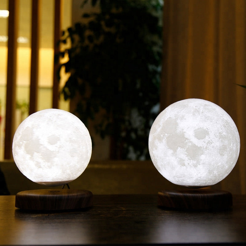 MagicMoon | 16 Color Remote Control Magic Levitating Moon Lamp