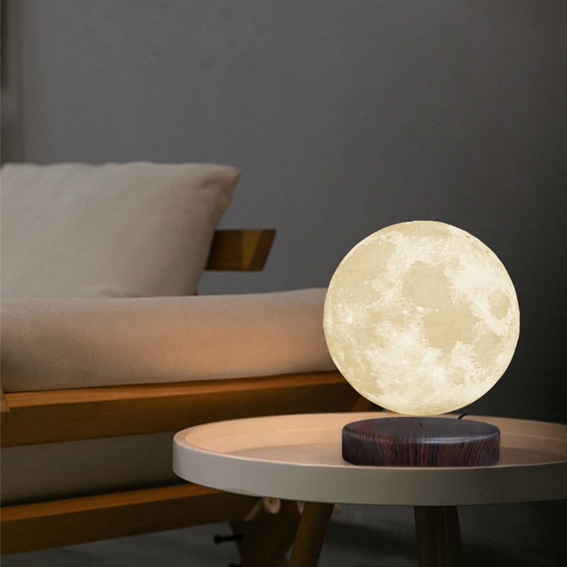 MagicMoon | 16 Color Remote Control Magic Levitating Moon Lamp