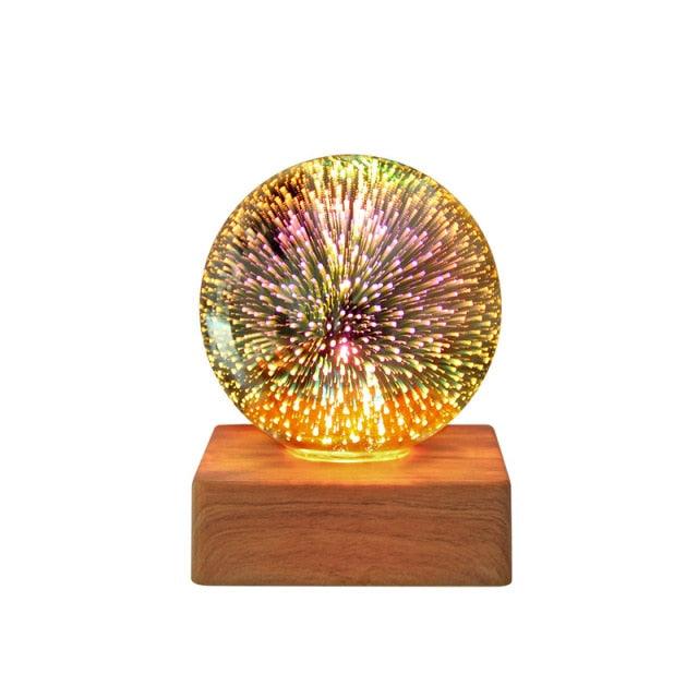 3D Firework Decoration Table Lamp