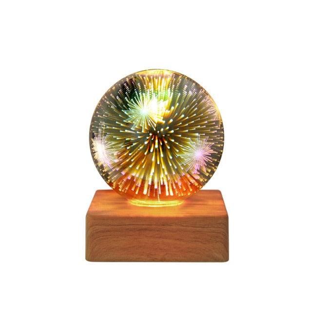 3D Firework Decoration Table Lamp