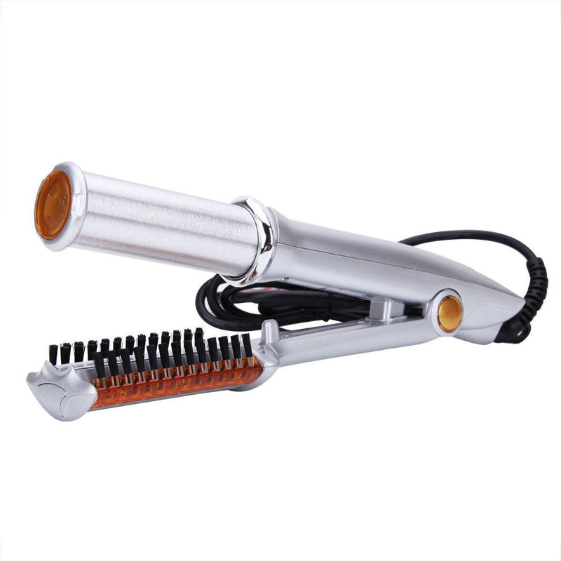 Professional Grade 2-Way Hair Straightening and Curling Iron