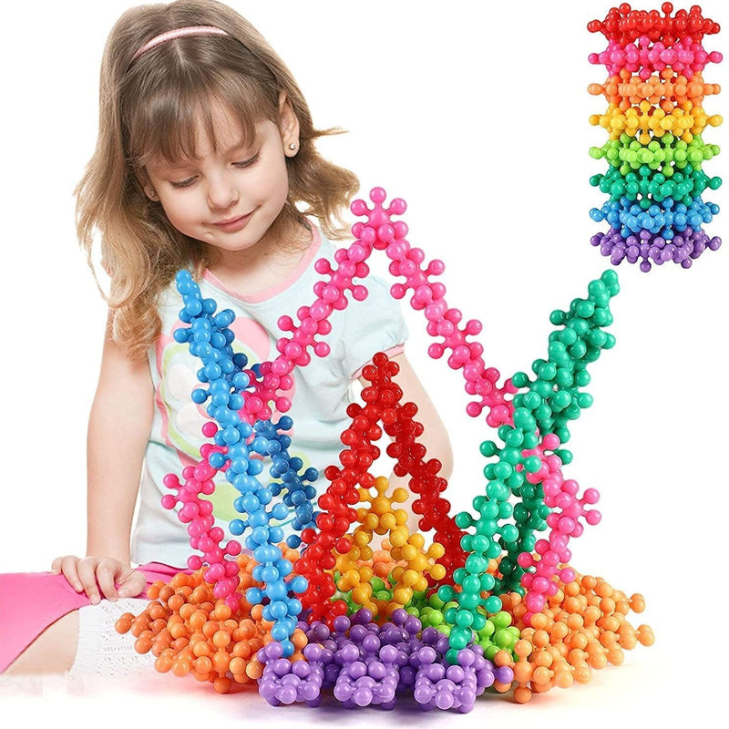 Mega "Snowflake" Building Blocks | 220 PCs Set