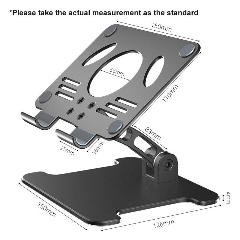 Metal Foldable Universal Tablet Desktop Stand