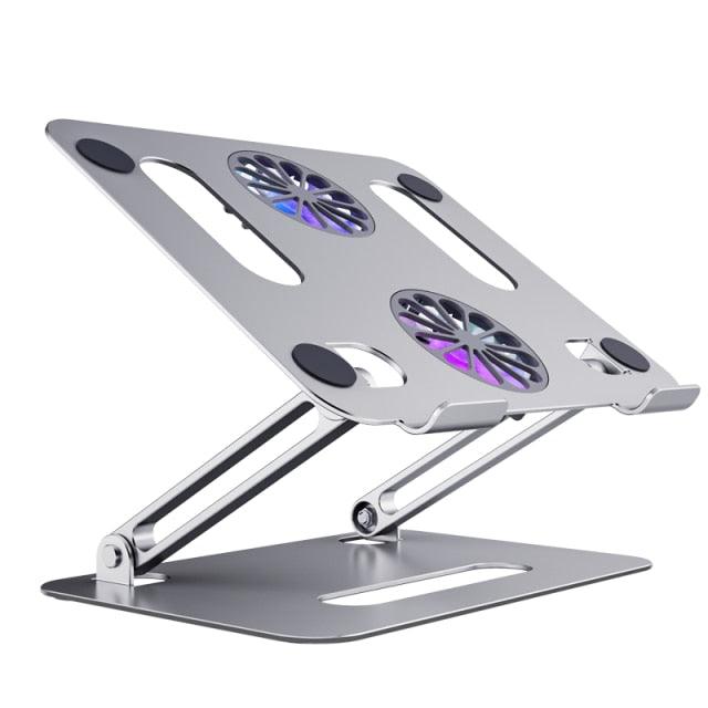 Aluminum Foldable Gaming Laptop Stand with Cooling