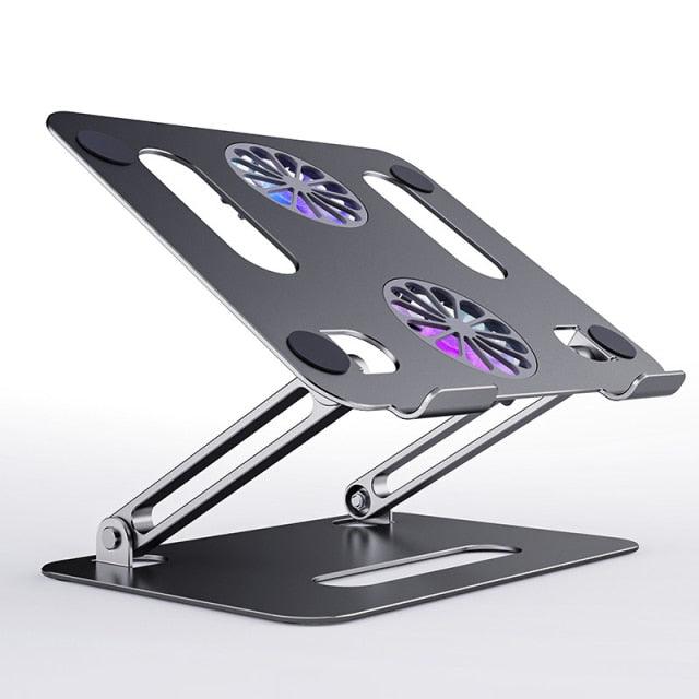 Aluminum Foldable Gaming Laptop Stand with Cooling