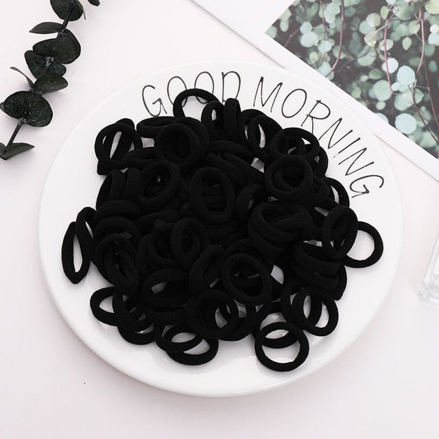 100PCS/Set Nylon Hair Band | Girls & Women