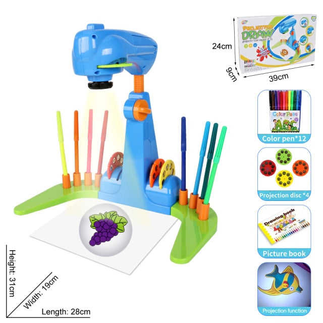 Animal & Dino Projection Tracing Table