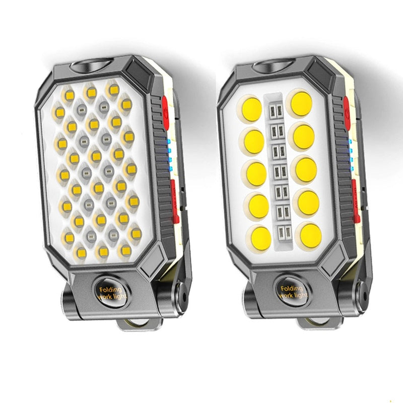 Foldable COB Work Light | Rechargeable LED