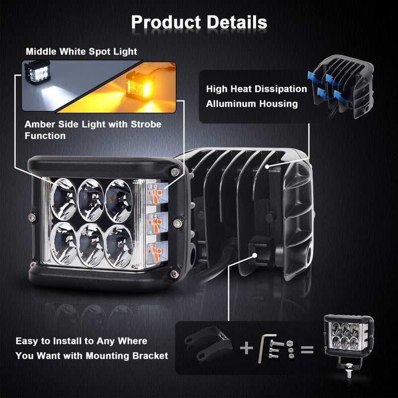 Dual Truck and Boat Strobe Lights