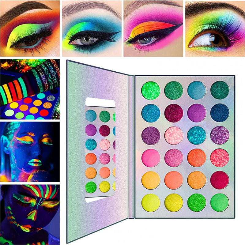 24 Color Super Glow Eyeshadow