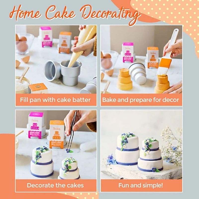 3-Layer Multi-Tier Cake Mold (Mini)