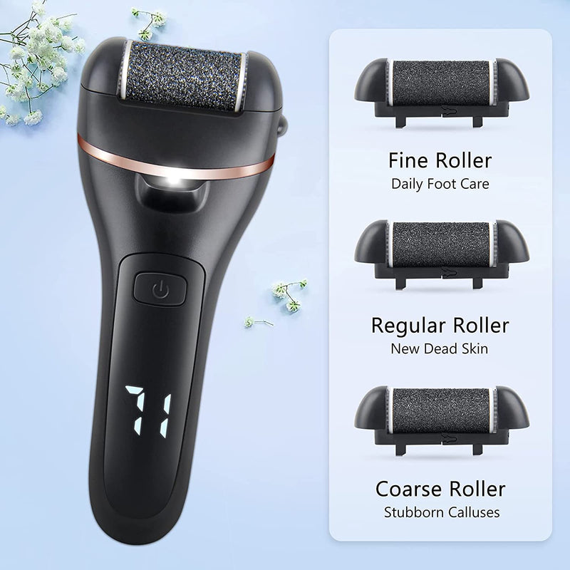 Electric Rechargeable Foot File and Pedicure Kit