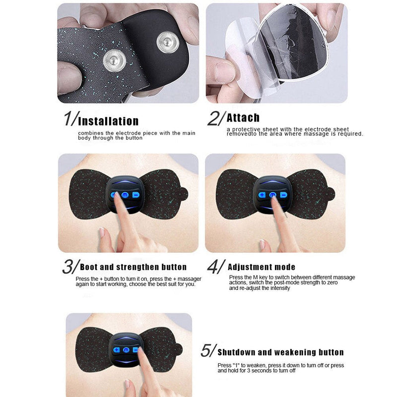 Portable Neck Pain Relieving Patch