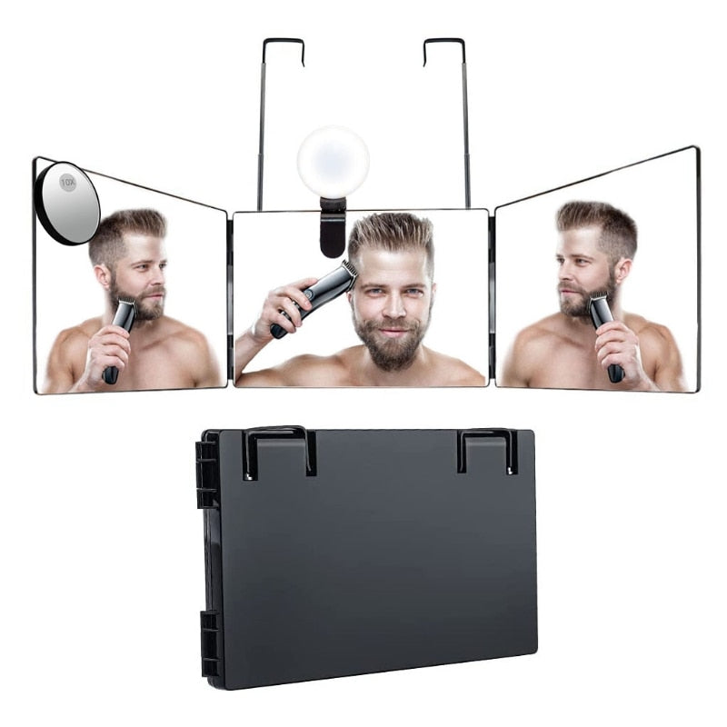 Trifold Ultimate Grooming Mirror | Portable