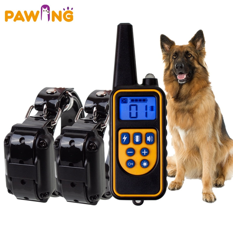 Electric Dog Training Collar |  124 acres / 0.19 square miles / 875 yards