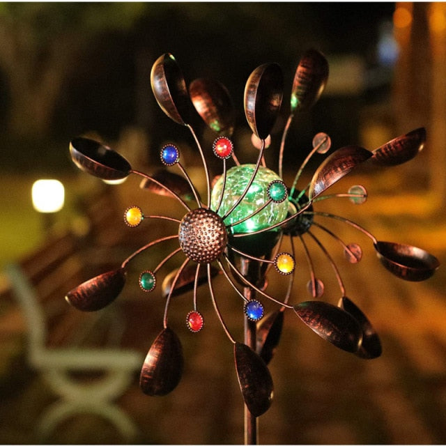 Mesmerizing Kinetic Garden Spinner Sculptures