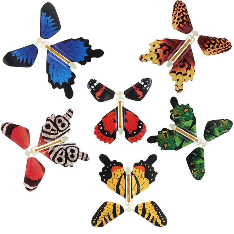 ForeverButterfly | Magic Wind-Up Butterflies | Surprise Toys | 10 pcs