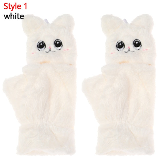 Cute Cartoon Bunny Mittens