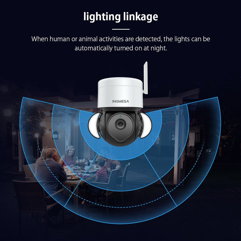 Waterproof 5MP Outdoor WIFI Enabled Security Camera/Solution | 128GB