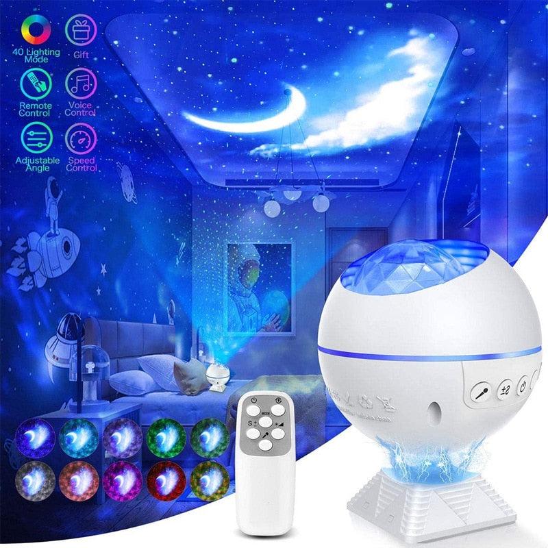 Galaxy Sky Ocean Projector Night Light