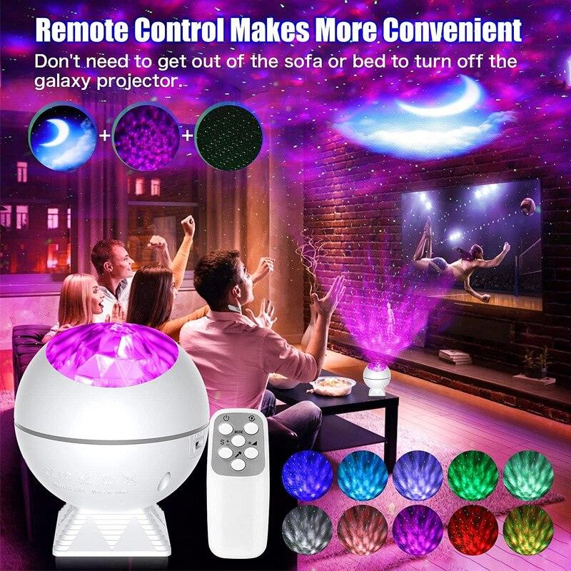 Galaxy Sky Ocean Projector Night Light