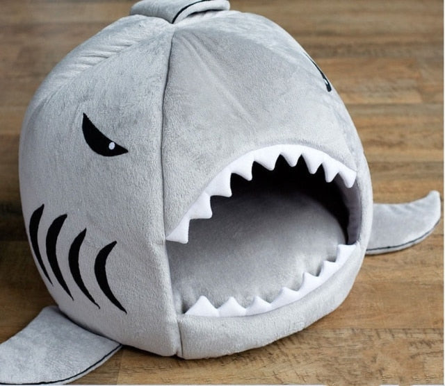 DoggoShark | Dog, Cat & Pet Cartoon Shark Bed