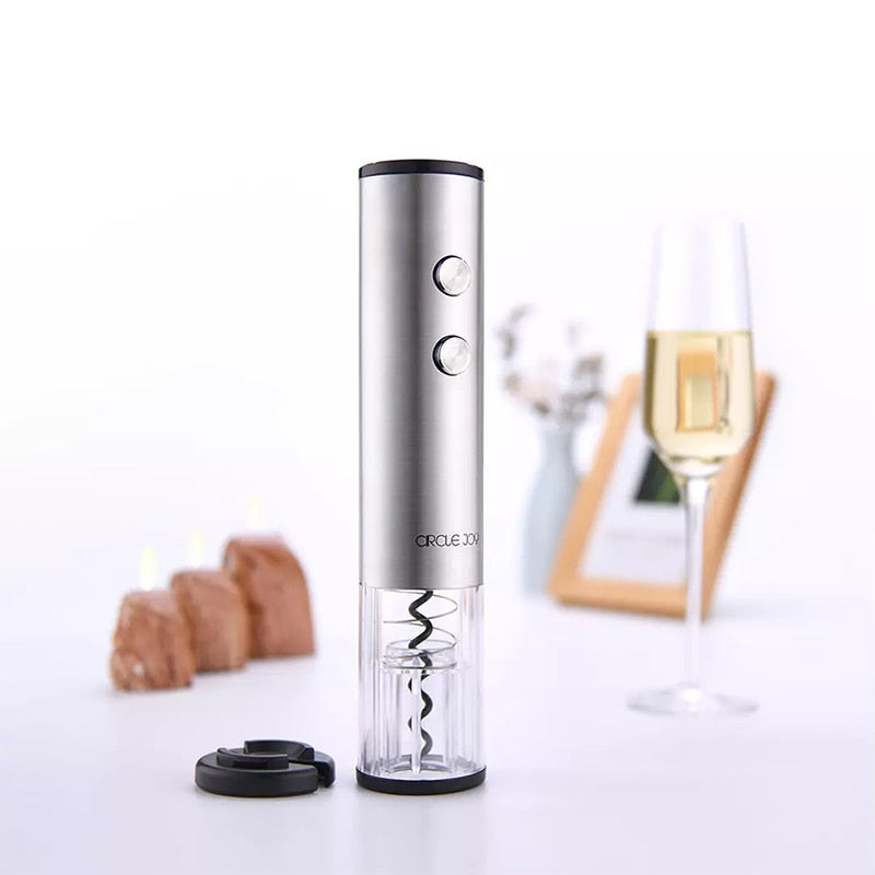 Automatic Corkscrew | Stainless Steel Electric Wine Bottle Opener