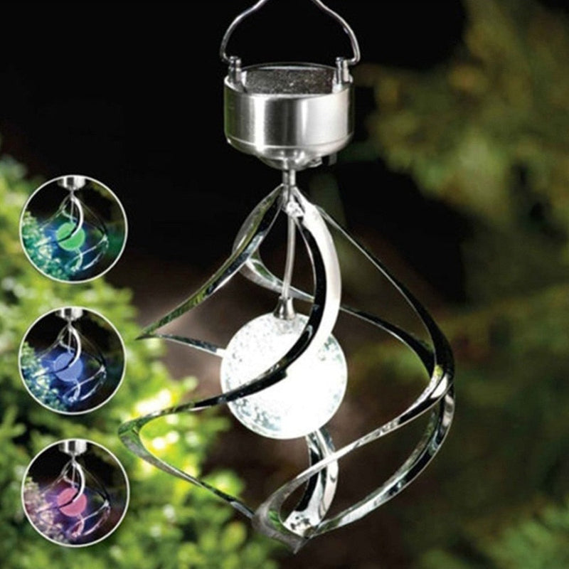 SwirLite | Solar Powered Wind Spinner | Kinetic Garden Decoration