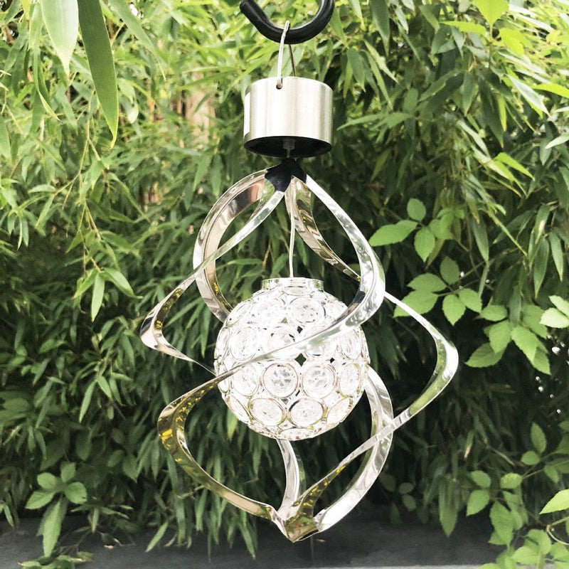 SwirLite | Solar Powered Wind Spinner | Kinetic Garden Decoration