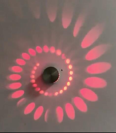 SpiraLite | Dazzling Spiral Wall & Ceiling Lamps | 16 Color Remote Controlled