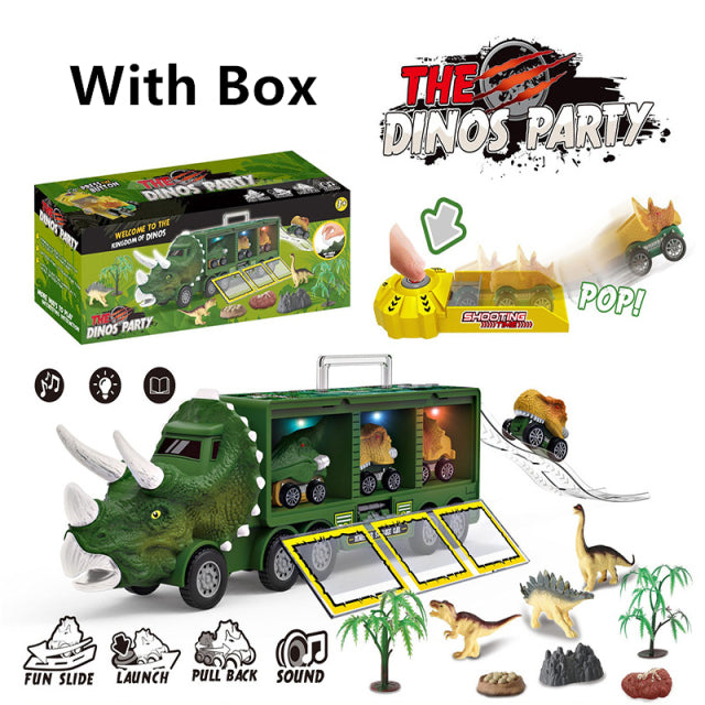 DINOTRUCK | Dinosaur Car Playset | Boys 3 and Up