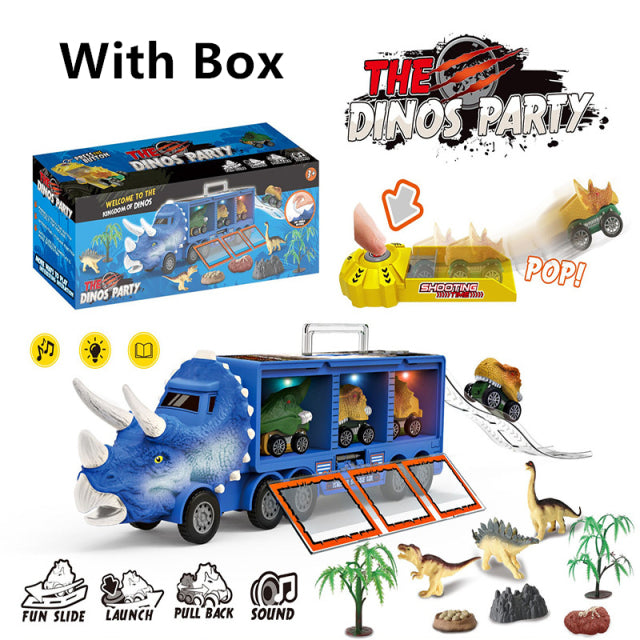 DINOTRUCK | Dinosaur Car Playset | Boys 3 and Up