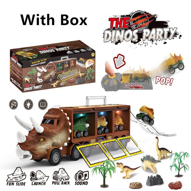 DINOTRUCK | Dinosaur Car Playset | Boys 3 and Up