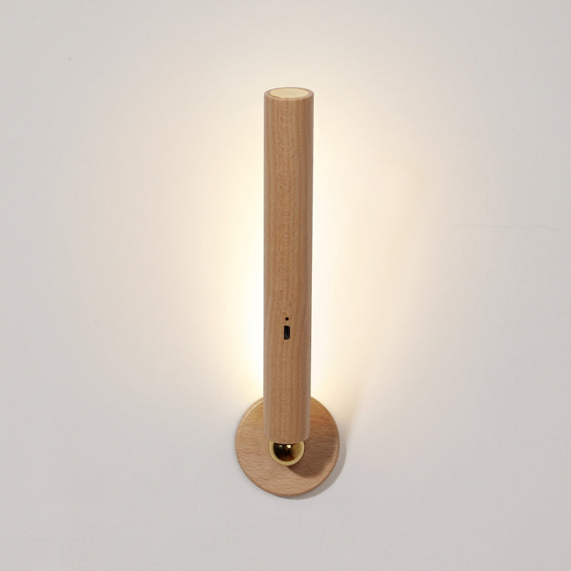 BrightBranch | Wooden Modern Decor Rod Lamp | 360 Degree Rotatable